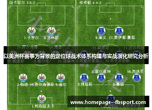 以美洲杯赛事为背景的定位球战术体系构建与实战演化研究分析